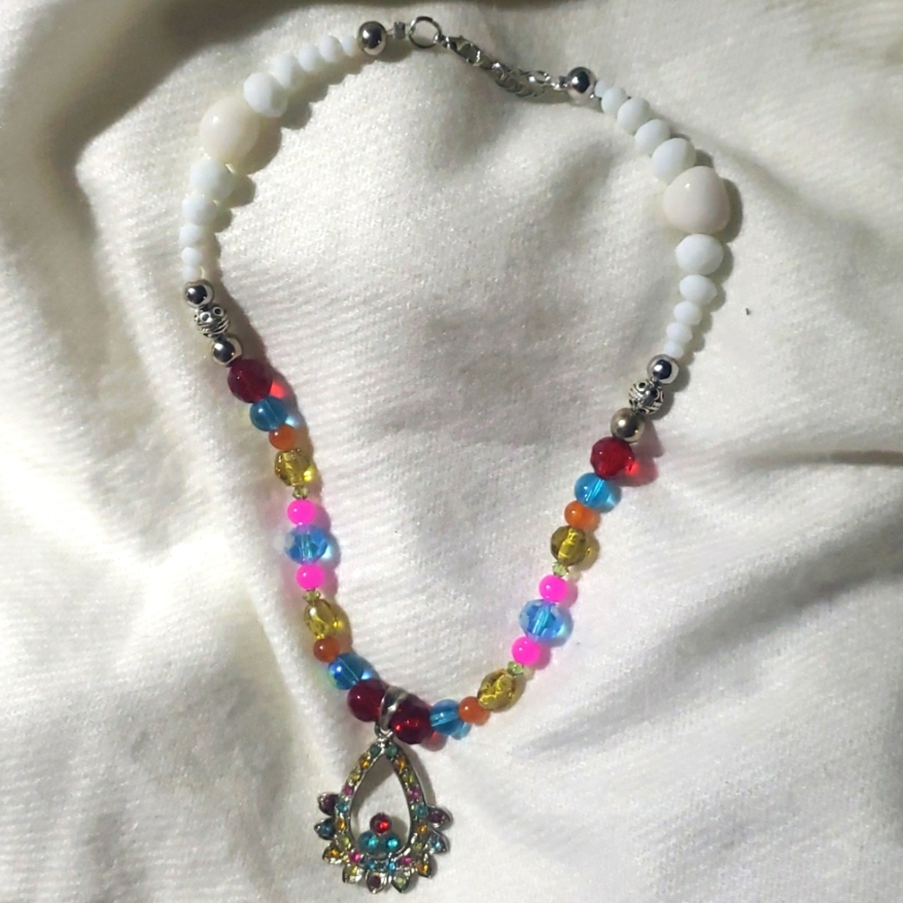 Semi precious stone necklace